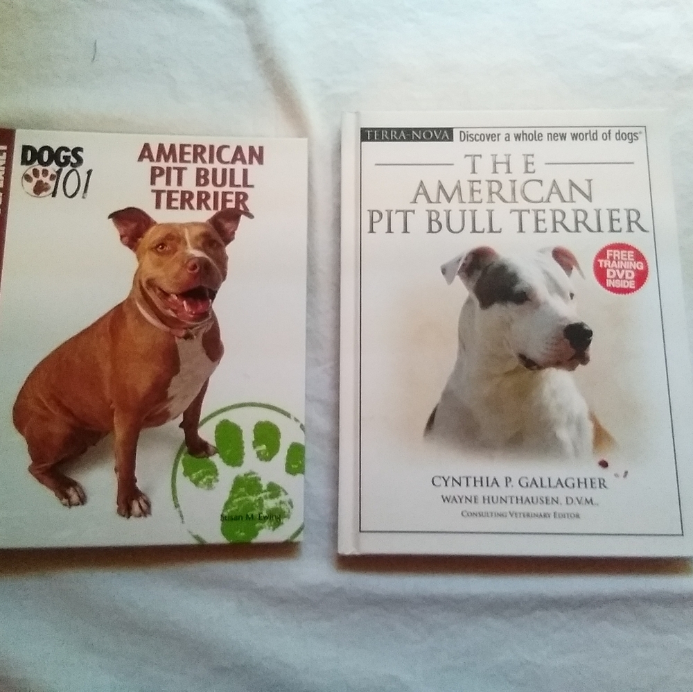 American pitbull terrier book bundle